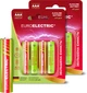 Батарейки щелочные Euroelectric AAA LR03 1.5V PE 8 шт (BL-AAA-EE(4)PE(2)) - изображение 1