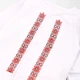Комплект для крещения (кофточка + ползунки + шапочка) Flamingo 336-204 56 см Белый/Красный (4829960225836) - изображение 3