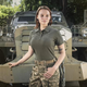 Поло M-Tac тактическое 65/35 Lady Army Olive Размер S - изображение 4