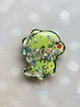 Держатель для смартфона / планшета попсокет Popsocket с плавающими блестками (Динозавр) - изображение 2