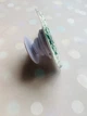 Держатель для смартфона / планшета попсокет Popsocket с плавающими блестками (Кофе) - изображение 3