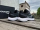 Чоловічі кросівки Saucony COHESION 17 WIDE S20944-100 46.5 (12 US) 30 см Black/White чорні з білим (11111644) - зображення 6