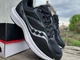 Чоловічі кросівки Saucony COHESION 17 WIDE S20944-100 46.5 (12 US) 30 см Black/White чорні з білим (11111644) - зображення 7