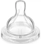 Соска Avent Classic+ 3міс+, силіконова, варіативний потік, 2шт - изображение 1