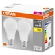 Набір ламп 2шт OSRAM LED E27 8.5Вт 2700К 806Лм A60 - зображення 2