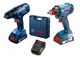 Набір інструментів Bosch GSR 180-Li + GDX 180-Li (06019G5222) - зображення 1