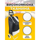 Тачка продуктовая на колесах Складная тележка хозяйственная сумка шоппер 30л Черный - изображение 2