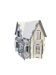 Детский кукольный домик DecorWood из дерева 32х21х30см - изображение 1