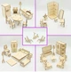 Кукольный DecorWood домик с мебелью для лол 73х51х22см - изображение 5