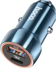 Автомобильное зарядное устройство Hoco Z46A Blue whale PD20W+QC3.0 car charger Sapphire Blue (6931474770349) - изображение 2