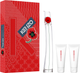 Zestaw damski Kenzo Flower Woda perfumowana 100 ml + Lotion do ciała 75 ml + Żel pod prysznic 75 ml (3274872454590) - obraz 1