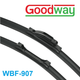 Щітка склоочисника безкаркасна універсальна GoodWay 575 мм 23" ( WBF-907-23 ) - изображение 4