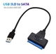 Кабель адаптер USB 3.0 to SATA 3.0 до 6 Гбит blue 30см для 2,5" HDD / SSD дисков (внешний карман) - изображение 1