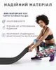 Коврик для фитнеса мягкий EVAPUZZLE NBR 1800x600x10 мм (йогамат, каремат для йоги, спорта, фитнеса, пилатеса, туризма) черный - изображение 3