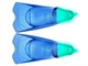 Ласты для плавания короткие Zoggs Short Blade Eco Fins 45/46 р. (сине-бирюзовый) (465220.BLAQ.11-2) - изображение 2