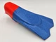 Ласты для плавания короткие Zoggs Short Blade Eco Fins 33/34 р. детские (сине-красный) (465220.BLRD.1-2) - изображение 7