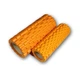 Массажный ролик EasyFit Grid Roller Double 33 см Оранжевый 4630239 - изображение 2
