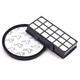 Набор фильтров для пылесоса Rowenta Silence Force Cyclonic 4AААА RO76**, RO7681, RO7689, RO7690, RO7695, ZR903701 - изображение 1