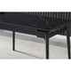 Стол обеденный раскладной Intarsio BONN CERAMIC 130(180)*80 черный глянец / черный каркас - изображение 2