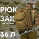 Тактический рюкзак MIL-TEC Assault 36 л cayot ЛГ7149 - изображение 1