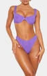 Плавки бузкові текстурні M PrettyLittleThing - зображення 6
