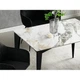 Стіл обідній NORMAN CERAMIC 120*90 gold Phoenix глянець / Чорний каркас - зображення 2