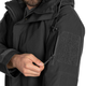 Парка вологозахисна Sturm Mil-Tec Wet Weather Jacket With Fleece Liner Gen.II Black XL (10616002) - зображення 4