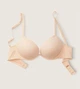 Бюстгальтер Victoria's Secret Pink PUSH-UP WIRELESS BRA Бежевий 32A (70A) - зображення 1