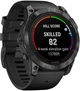 Смарт-часы Garmin Fenix 7X Pro Solar Slate Grey w. Black Band (010-02778-00/01) - изображение 3