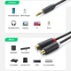 Аудиокабель UGREEN AV109 3.5mm Male to 2RCA Female Cable 25cm (Gray)(UGR-10547) UGR-10547 - изображение 8