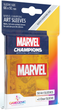 Карткові сорочки Gamegenic Marvel Champions Art Sleeves 66 x 91 мм Orange 50 + 1 шт (4251715409787) - зображення 3