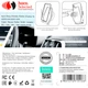 Холдер Hoco S14 Surpass automatic induction wireless charging car holder Silver - изображение 4