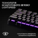 Клавіатура бездротова Logitech G Pro X 60 Lightspeed Wireless/Bluetooth Black (920-011911) - зображення 3