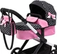 Коляска для ляльки Bayer Design Xeo Pink Bow (17060AA) - зображення 4