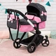 Коляска для ляльки Bayer Design Xeo Pink Bow (17060AA) - зображення 6