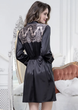 Рубашка-халат Mia-Amore 8937 48(XL) Черный - изображение 3