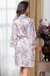 Короткий запашной халат Mia-Amore 3544 2XL/3XL Принт - изображение 2
