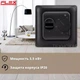 Тепла підлога Flex 175Вт/м² нагрівальний мат під плитку 15 м²/2625Вт з механічним терморегулятором RTC чорний - зображення 4