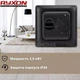 Тепла підлога Ryxon 200Вт/м² нагрівальний мат під плитку 15 м² /3000Вт з механічним терморегулятором RTC70 чорний - зображення 3