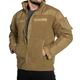 Флисовая кофта тактическая MFH «Combat» Coyote Tan, XXL - изображение 6