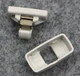 Тримач сонцезахисного козирка Audi, Seat, Skoda, Volkswagen 3B0857561B, 3B0857561BY20, колір світло-сірий (DK3085) - зображення 3