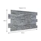 Декоративная ПВХ панель Sticker Wall 960х480х4 мм (1838) - изображение 8