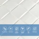 Самоклеящаяся декоративная 3D панель Sticker Wall плетение 700x700x8мм (176) SW-00000189 - изображение 4