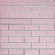 Панель стеновая 70*70cm*5mm розовий кирпич с серебром (D) SW-00001501 - изображение 1