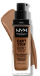 Podkład do twarzy NYX Can't Stop Won't Stop Full Coverage Foundation Mahogany 30 ml (800897181109) - obraz 1