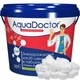 Хлор шоковый Aquadoctor C60T 4 кг, маленькие таблетки по 20 грамм для дезинфекции воды в бассейне - изображение 1