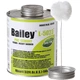 Клей для ПВХ труб Bailey L-5023, 946 мл, прозрачный, с кисточкой (для больших диаметров) - изображение 1