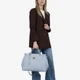 Сумка женская кожаная саквояж большая Regina Notte Travel bag 2479 Голубой - изображение 2