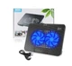 Охлаждающая подставка для ноутбука 15,6 дюймов Pccooler PAD N99, 2x140mm, BLUE LED 1300RPM - изображение 1