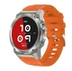 Смарт-часы Smart Watch Oukitel BT-50 IP68 AMOLED Silver-Orange - изображение 3